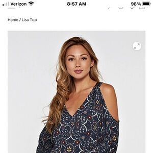 Love stitch cotton top